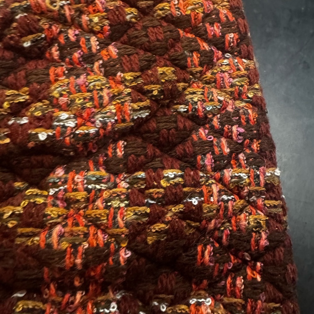 Vera Bradley Annie Tweed Handbags kiss Twist Closure Tweed - Stylish Handbag - Picture 13 of 15